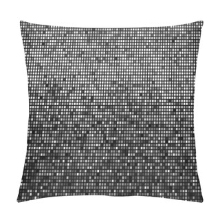 Personality  Black And White Mosaic. Pillow Covers