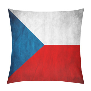 Personality  Czech Republic Flag Pillow Covers