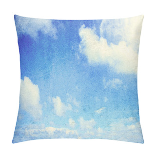 Personality  Grunge Skyscape Background Pillow Covers
