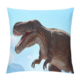 Personality   Tyrannosaurus Rex In The Dino Park Algar Pillow Covers