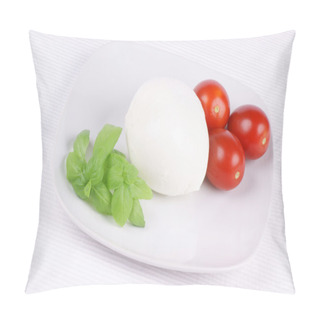 Personality  Mozzarella, Basil And Cherry Tomatoes Pillow Covers