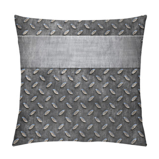 Personality  Old Metal Background Texture Pillow Covers
