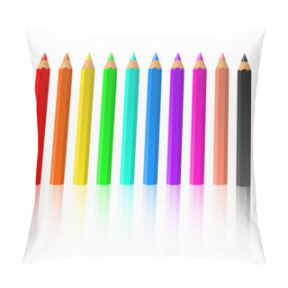 Personality  Color Pencils Pillow Covers
