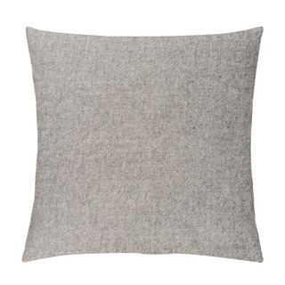 Personality  Top View Of Grey Textile As Background  Pillow Covers