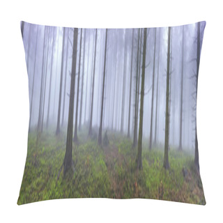 Personality  Spring Spruce Forest Pillow Covers