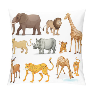 Personality  Animals Pillow Covers