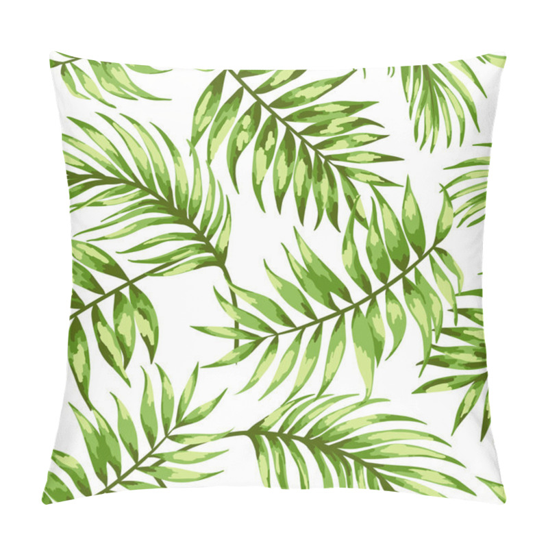 Personality  Pattern With Tropical Leaves Pillow Covers