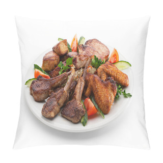 Personality  Meat Dish Pillow Covers