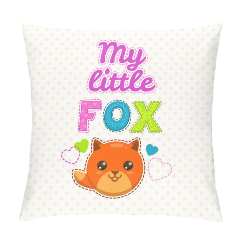 Personality  Cute kids illustration pillow covers