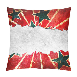 Personality  Grunge Stars Background Pillow Covers