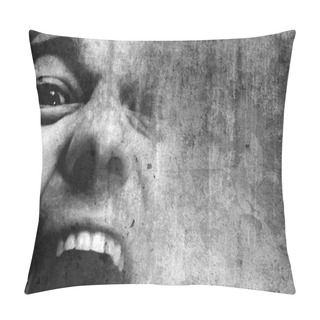 Personality  Shouting Man Pillow Covers