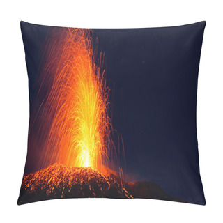 Personality  Stromboli Eruption Pillow Covers