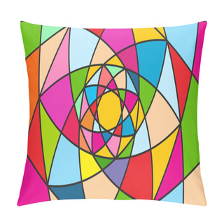 Personality  Whirlpool Of Paints Background Pillow Covers