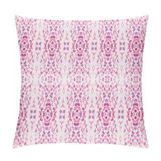 Personality  Purple Color Bohemian Pattern. Seamless Stripe Ikat Brush. Grey Color Geometric Texture. Abstract Ikat Batik. Seamless Watercolour Repeat Pattern Violet Color Bohemian Brush. Tribal Bohemian Batik. Pillow Covers