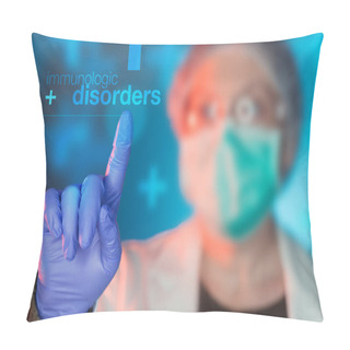 Personality  Immunologist Or Allergist Healthcare Medical Professional Pillow Covers