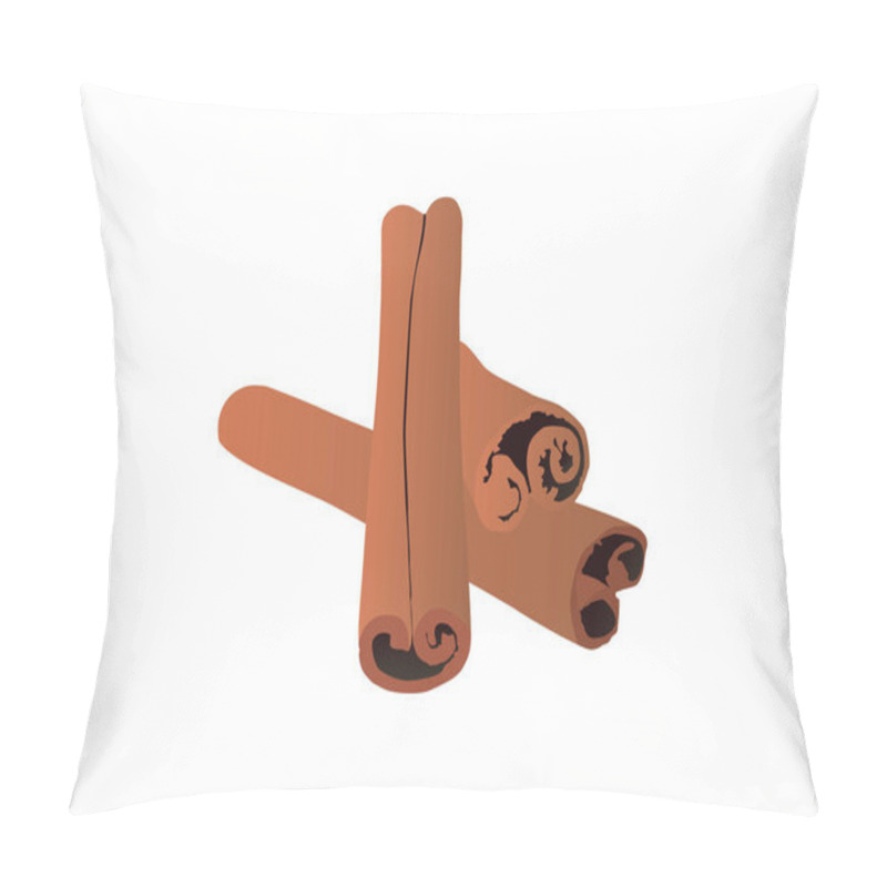 Personality  Cinnamon Bark Sticks Vector Pillow Covers