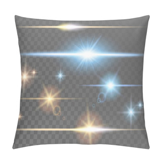 Personality  Glowing Light Effects Pillow Covers