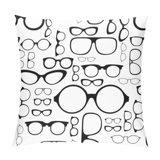 Personality  Seamless Pattern From Glasses Pillow Covers