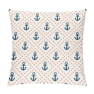 Personality  Nautical Theme Seamless Pattern Pillow Covers