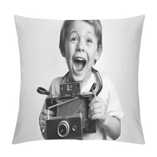 Personality  Insant Camera Kid Pillow Covers