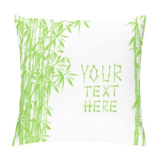 Personality  Bamboo Style Pillow Covers