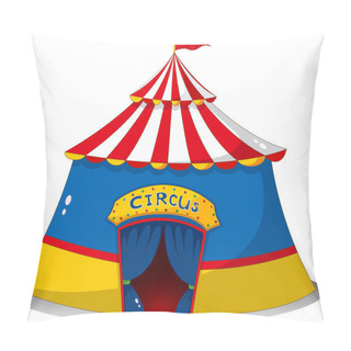 Personality  A Colorful Circus Tent Pillow Covers