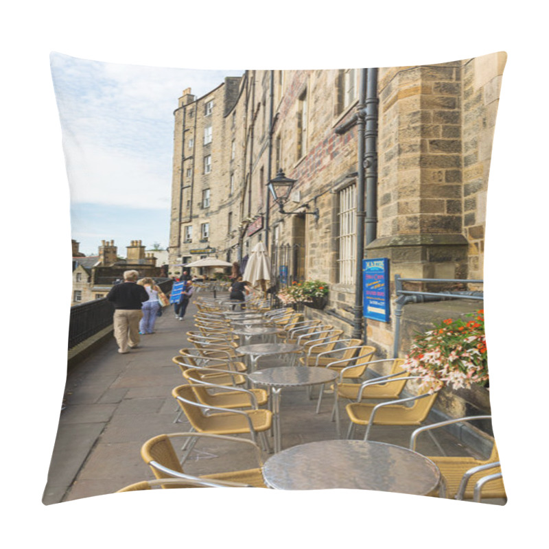 Personality  View Of Victoria Street In Edinburgh, Scotland Pillow Covers