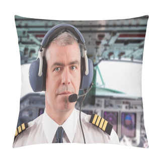 Personality  Airline Pilot On Board Pillow Covers