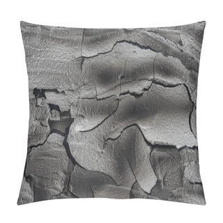 Personality  Cracked Infertile Soil Surface, Global Warming Concept Pillow Covers