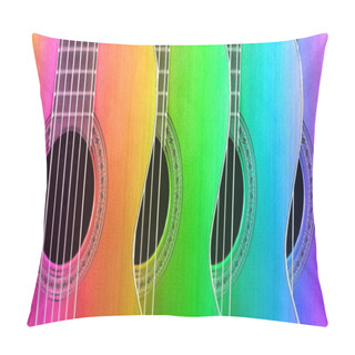 Personality  Musical Instrument Background Pillow Covers