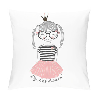 Personality  Cute Cartoon Princess Girl Pillow Covers