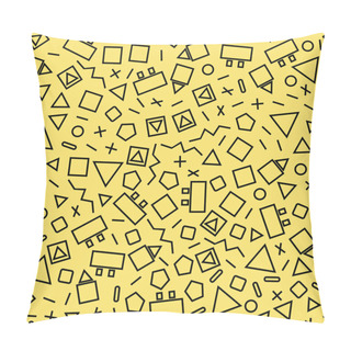 Personality  Seamless Vector Geometric Pillow Covers