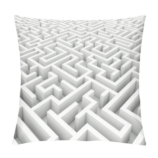 Personality  White Maze Pillow Covers