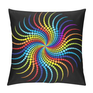 Personality  Curly Dotted Element Pillow Covers