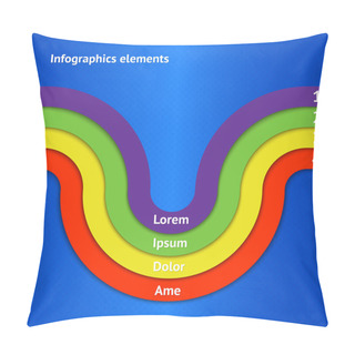 Personality  Vector Colorful Background,  Vector Illustration   Pillow Covers