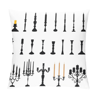 Personality  Candlesticks Pillow Covers