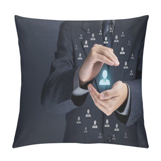 Personality  Patron And Leader Concept Pillow Covers