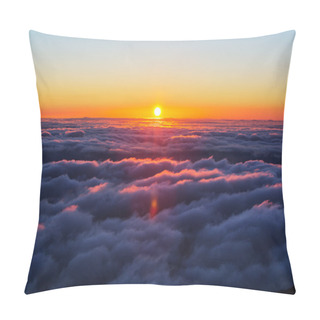 Personality  Sunset On The Above Clouds Pillow Covers