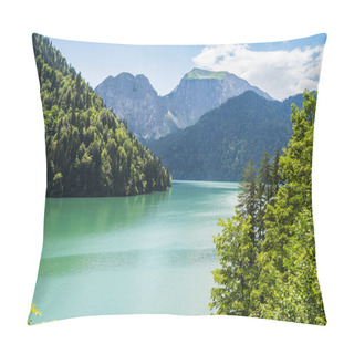 Personality  Alpine Lake Ritsa In Abkhazia Pillow Covers