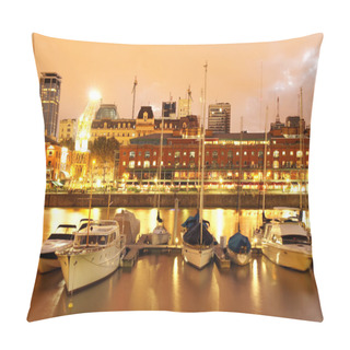 Personality  Puerto Madero, Buenos Aires Pillow Covers