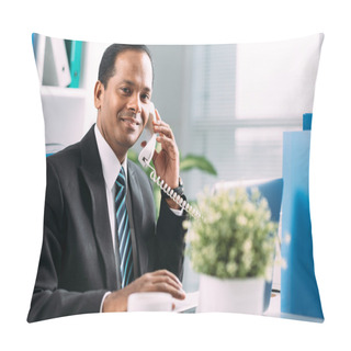 Personality  Talking On  Telephone Pillow Covers