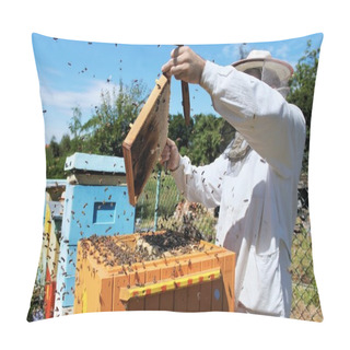 Personality  Beekeeper At Work Pillow Covers