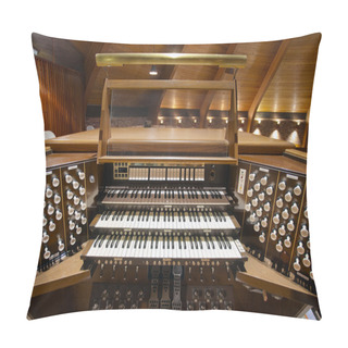 Personality  Church Pipe Organ Keyboards Pillow Covers