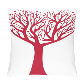 Personality  Heart Tree Pillow Covers