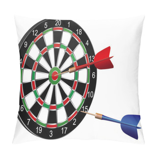 Personality  Darts (vector) Pillow Covers