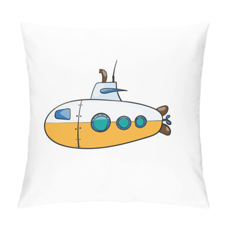 Personality  Kids Toy Submarine Pillow Covers
