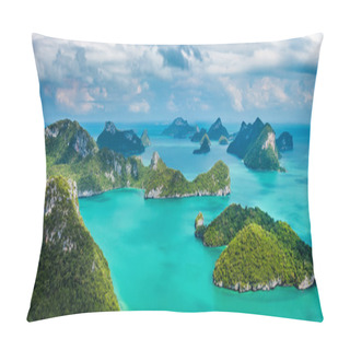 Personality  Islands In Ang Thong National  Park.  Pillow Covers