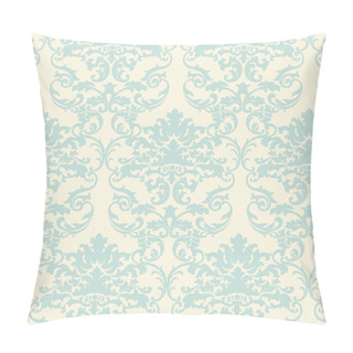 Personality  Vector Floral Damask Baroque Ornament Pattern Element Pillow Covers