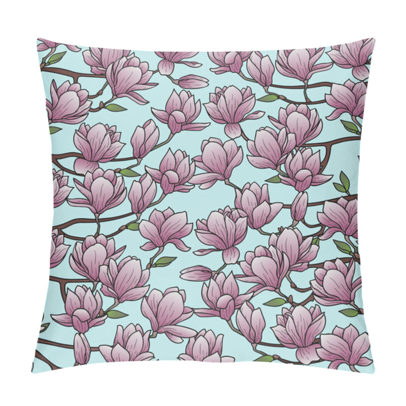 Personality  Magnolia Spring Composition pillow covers