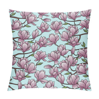 Personality  Magnolia Spring Composition Pillow Covers